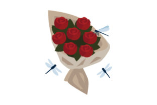 Flower Bouquet Roses with Dragonfly: A Designer's Real-World Review