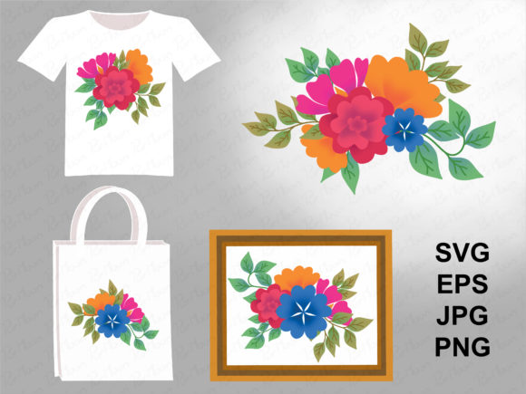 Flowers Arrangements: Fresh Graphics for Handmade Illustrations