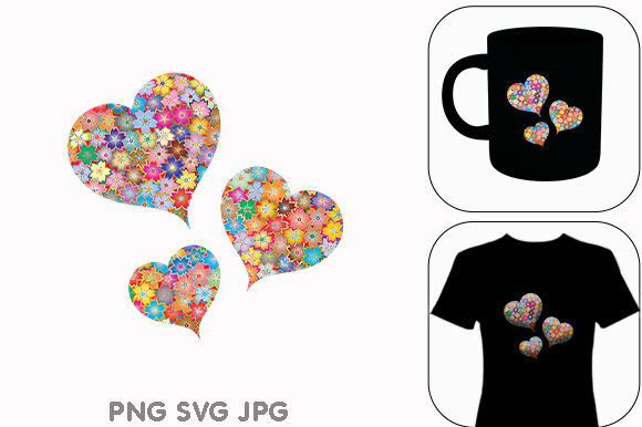 Flowers Flora Heart Valentines Day Graphics Freebies Review