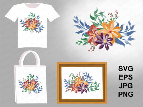 Flowers Watercolor Graphics and Illustrations Review