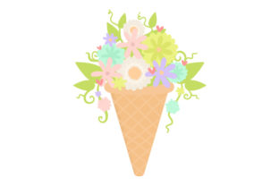 Ice Cream Cone with Flowers: A Crafts and Home Design Review
