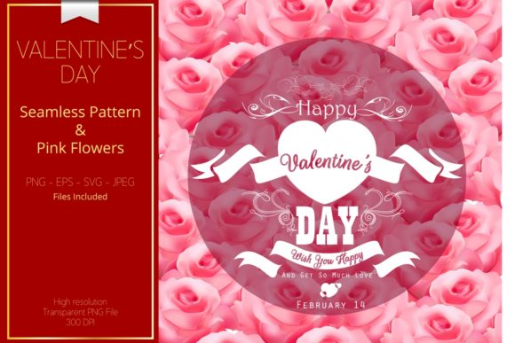 Valentine Seamless Pink Roses Review