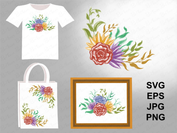 Watercolor Flowers Graphics and Illustrations Review